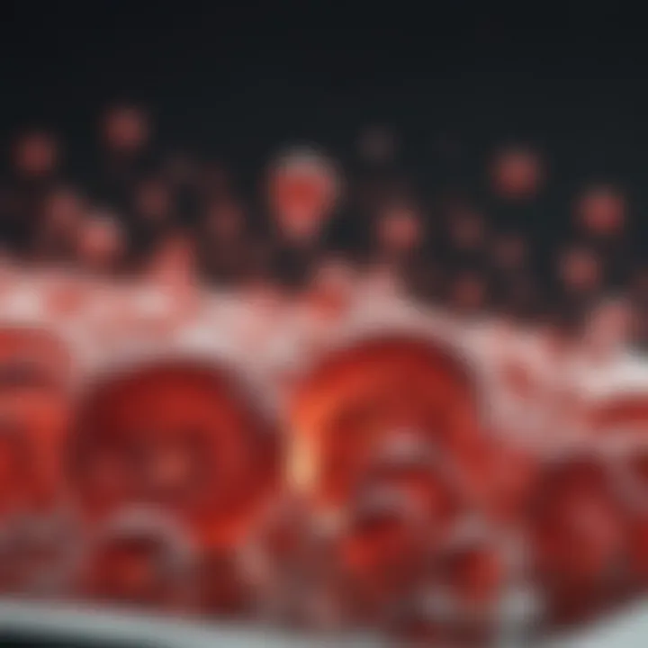 Infographic detailing causes of elevated platelet counts