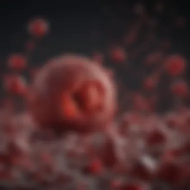 Diagram explaining thrombocytosis and its effects