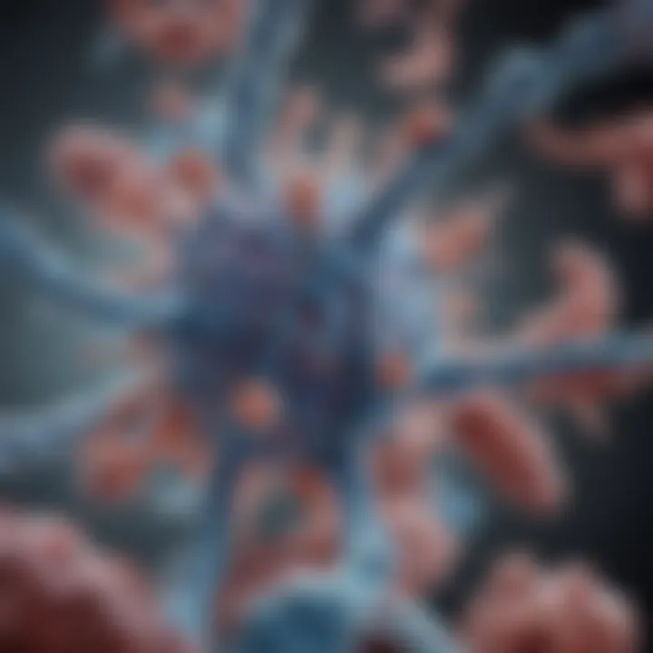 Detailed diagram showcasing the structure of Hucd antibodies and their unique components