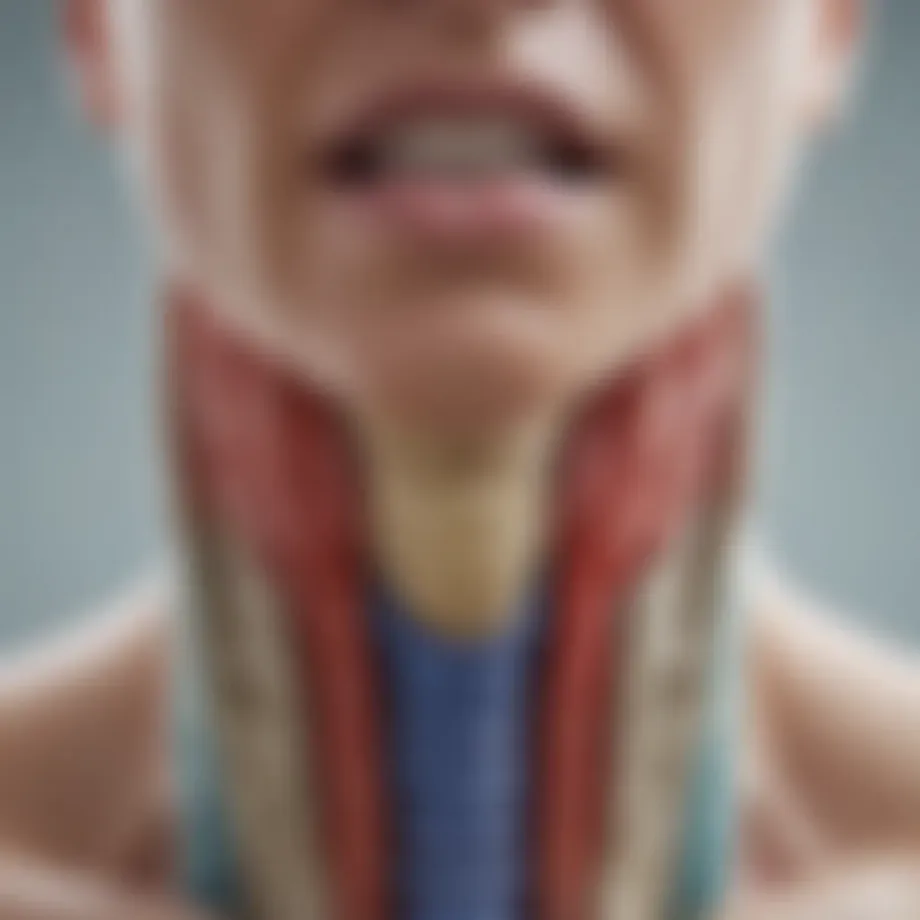 Thyroid gland anatomy illustrated