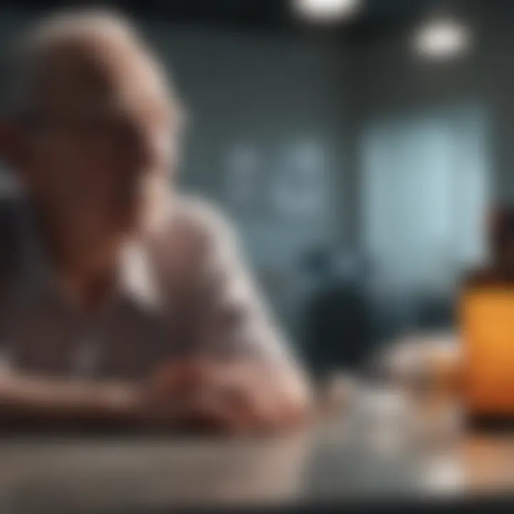 Visual representation of support systems for caregivers