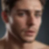 Visual representation of withdrawal symptoms affecting the body