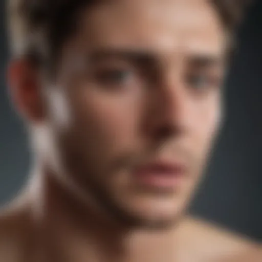Visual representation of withdrawal symptoms affecting the body