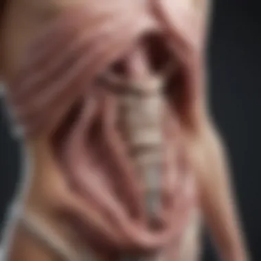 Illustration of duodenal obstruction due to SMA syndrome