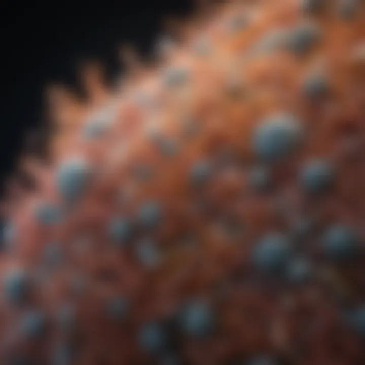 Visual representation of small intestinal bacterial overgrowth and its symptoms
