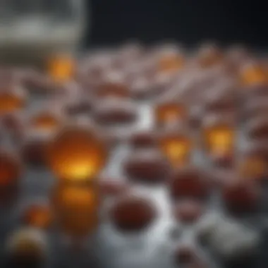 A visual representation of common infectious agents that cause diarrhoea
