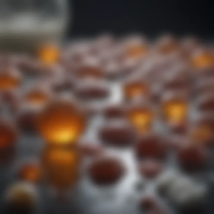 A visual representation of common infectious agents that cause diarrhoea