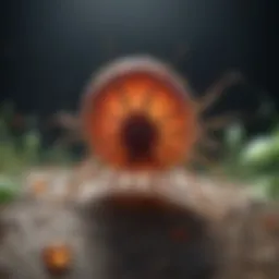 Visual representation of Lyme disease bacteria