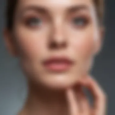 Effective Skincare for Eczema Close-up of a skincare routine, highlighting moisturizing products for eczema relief.
