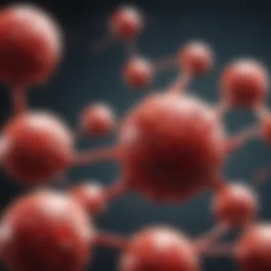 Cholesterol Molecules in the Bloodstream Cholesterol molecules in the bloodstream